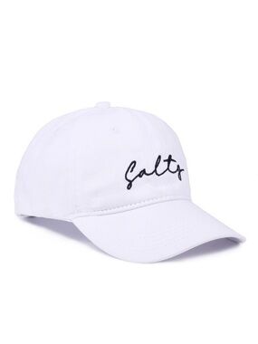 New With Tags Zenana Salty Embroidered Vintage Washed Cap in White